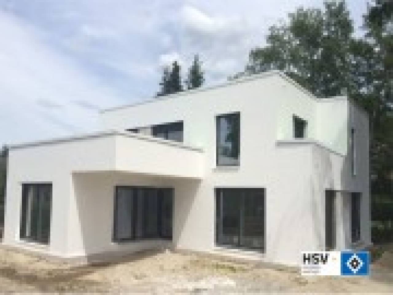 Hausbesichtigung, KfW-Effizienzhaus 70, Putzfassade