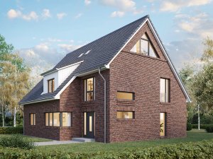 Hausbesichtigung, Satteldachhaus, Einfamilienhaus