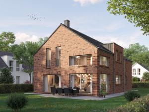 Satteldach, Einfamilienhaus, Hausbesichtigung