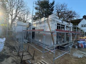 Haus, bauen, Hamburg 02