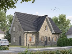 Haus, bauen, Hamburg 01