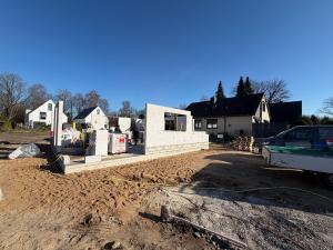 Stadtvilla, Putzfassade 06