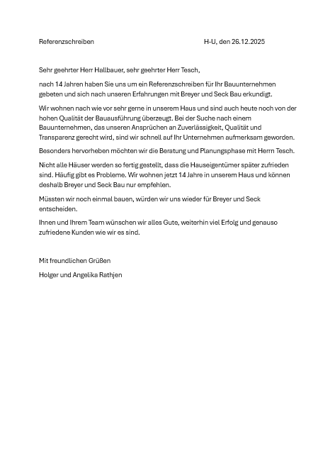 Haus, bauen, Hamburg Referenz